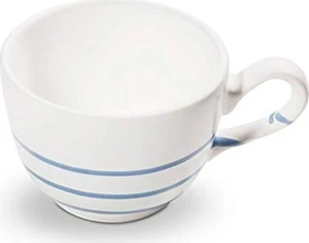 Gmundner Keramik Pur geflammt Kaffeetasse 190ml blau
