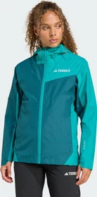 adidas Terrex Multi 2.5L Rain.RDY Funktionsjacke mystery green/pure teal (Damen)
