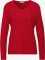 Street One Kuscheliger V-Neck Pullover racing red (Damen) Vorschaubild