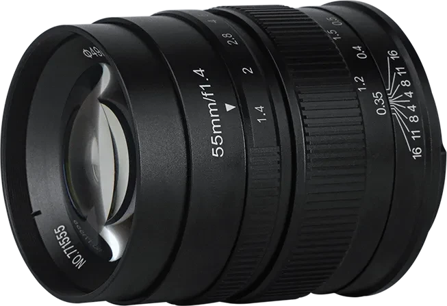 7artisans 55mm 1.4 für Fujifilm X schwarz