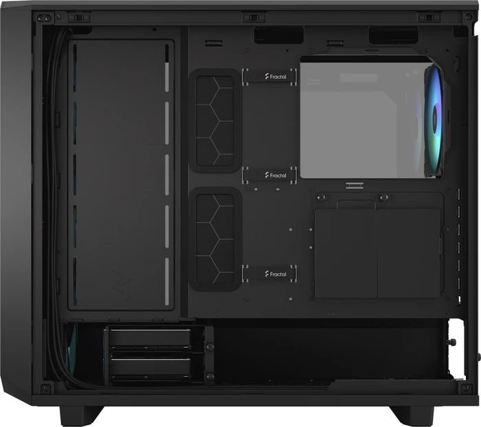 Fractal Design Meshify 2 Lite RGB Black TG Light Tint, Glasfenster