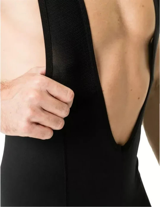 Vaude Active Warm Tights Fahrradhose lang schwarz/silber (Herren)