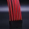 EZDIY-FAB Cable Extension Kit, 1x 24-Pin, 1x 4/8-Pin ATX, 2x 6-Pin PCIe, 16AWG, 2x 8-Pin PCIe, 16 AWG Nylon, rot/schwarz Vorschaubild