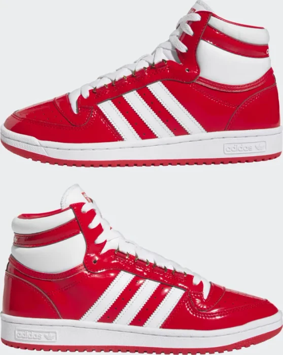 adidas Top Ten RB better scarlet/cloud white/gold metallic
