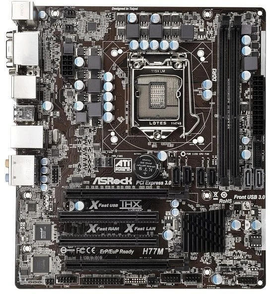 ASRock H77M (Intel 1155)