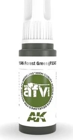 AK-Interactive 3rd Gen Acrylic Colors AFV Series forest green fs34079, 17ml
