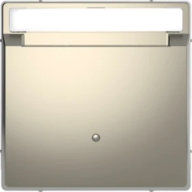 Merten System Design Card-Schalter, nickelmetallic