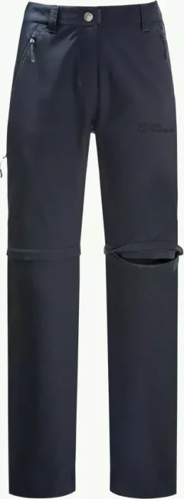 Jack Wolfskin Activate Track Zip Off Zip-Off Hose lang night blue (Damen)