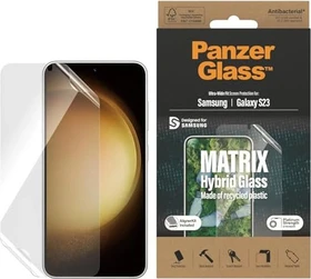 PanzerGlass Matrix Screen Protector Ultra-Wide Fit with Aligner Kit für Samsung Galaxy S23
