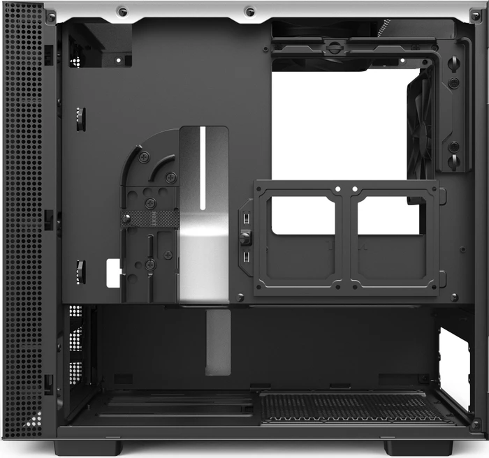 NZXT H210, weiß, Glasfenster, Mini-ITX