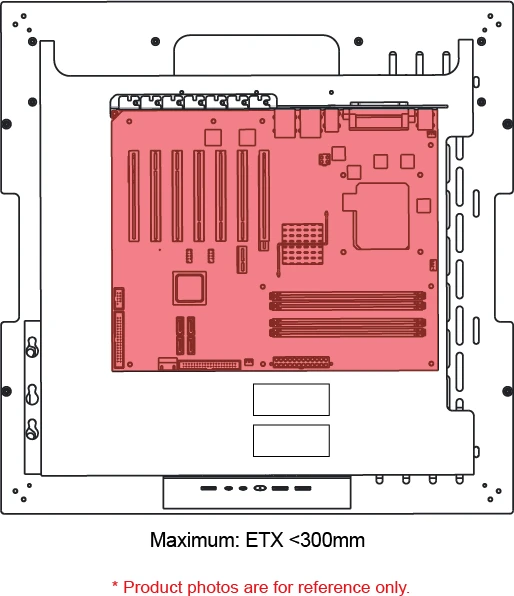 AZZA Pyramid 804V, Glasfenster