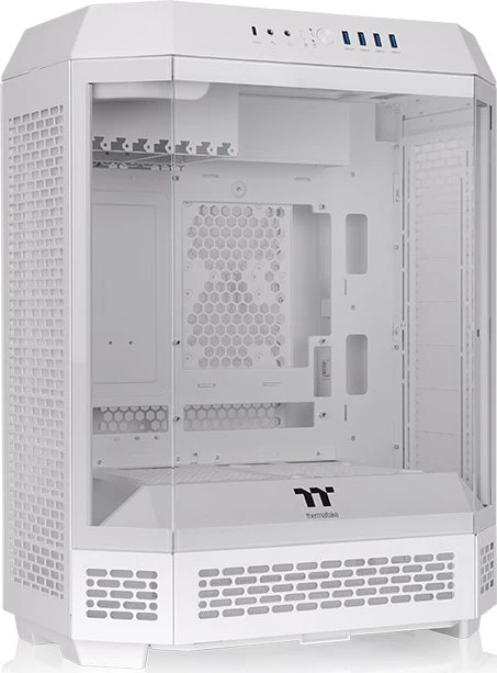 Thermaltake The Tower 600 Snow, weiß, Glasfenster