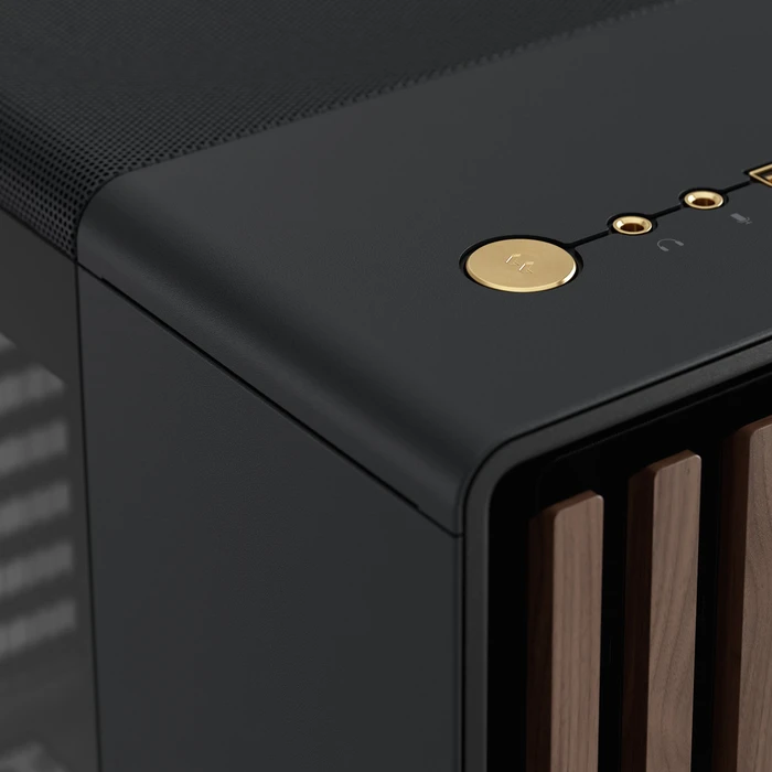 Fractal Design North Charcoal Black TG Dark, Glasfenster