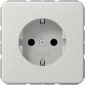 Jung Serie CD SCHUKO Steckdose Thermoplast 16A 250V, lichtgrau