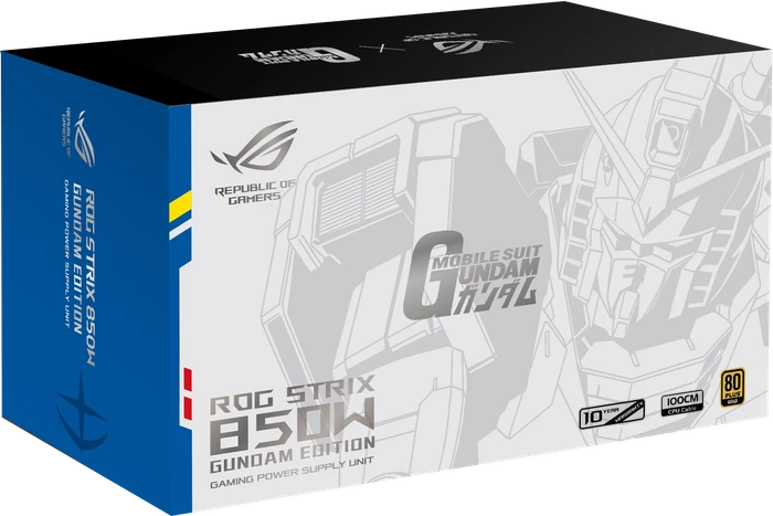 ASUS ROG Strix White, ROG-STRIX-850G-GUNDAM-EDITION, 850W, ATX 2.4