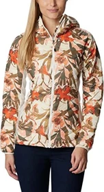 Columbia Powder Lite Hybrid Hooded Jacke chalk floriculture print (Damen)