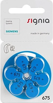 Signia 675 (PR44/PR1154), 6er-Pack