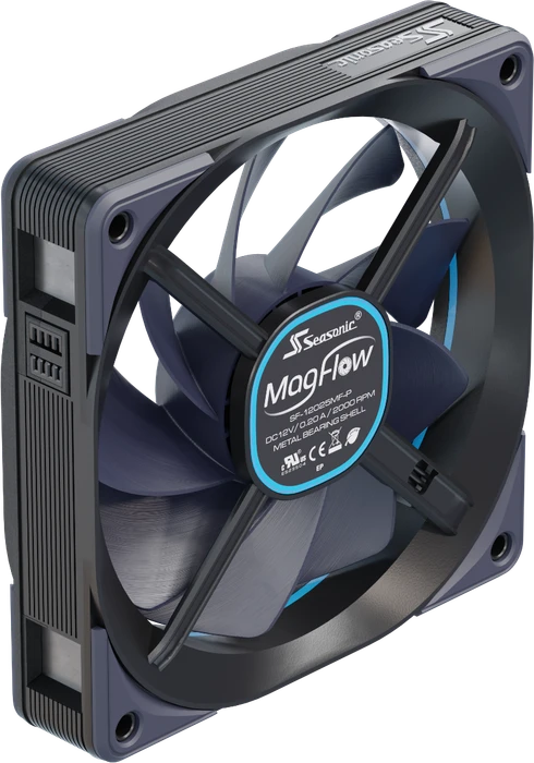 Seasonic MagFlow 1225 PWM, 120mm, 3er-Pack