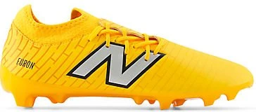 New Balance Furon Team FG V8 sun glow/metallic silver/black