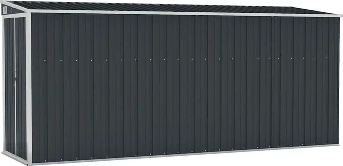 vidaXL Metall Anbau-Gerätehaus
