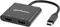 Manhattan USB-C auf 2x HDMI Adapter mit USB PD, USB-C 3.0 [Stecker] Vorschaubild