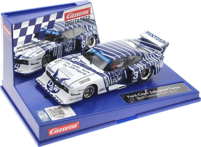 Carrera Digital 132 Ford Capri Zakspeed Turbo D&W-Zakspeed Team No.3