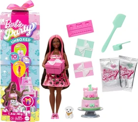 Mattel Barbie - Party Unboxed Haustier-Geburtstagsserie