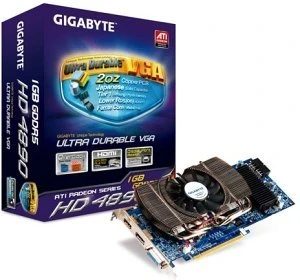 GIGABYTE Radeon HD 4890 OC, 1GB GDDR5, DVI, HDMI, DP