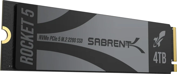 Sabrent Rocket 5 NVMe PCIe 5.0 4TB, M.2 2280 / M-Key / PCIe 5.0 x4