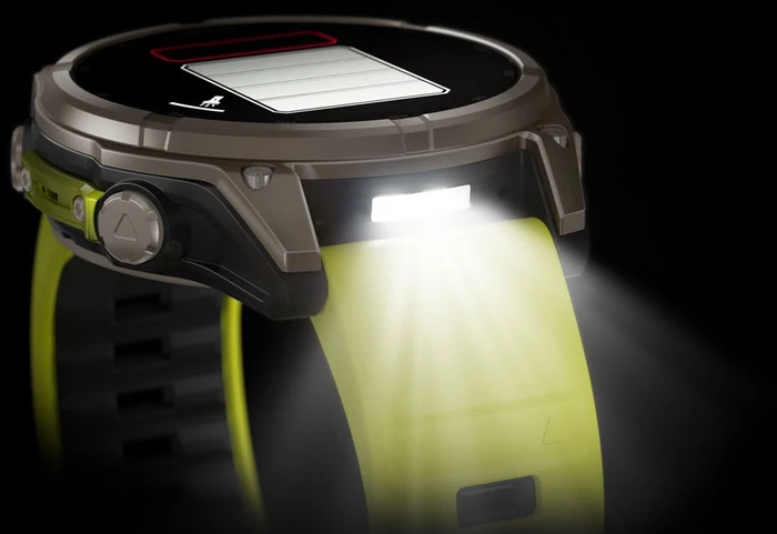 Garmin Fenix 8 47mm Sapphire Solar titanium/amp yellow-graphite