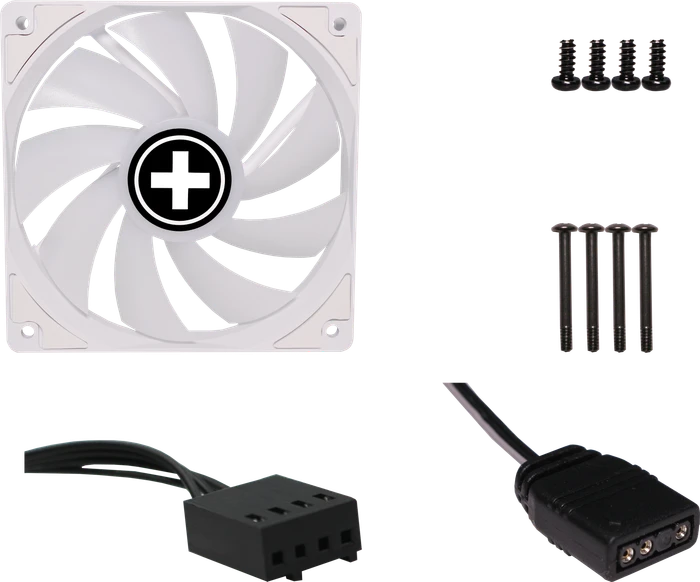 Xilence Performance A+ XF064 ARGB, weiß, 120mm