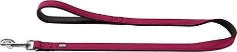 Hunter Softie Führleine für Hunde, Kunstleder, mit Handschlaufe, 2.0/100cm