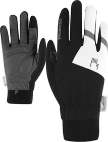 Roeckl Rofan Fahrradhandschuhe schwarz/weiß