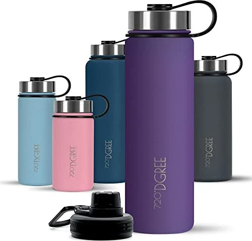 720°DGREE noLimit Steel Insulated Isolierflasche 710ml ultra violet