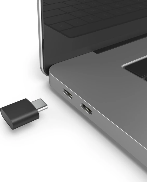 Hama MW-600 Optische Funkmaus Dual-Modus mit USB-C/USB-A schwarz, USB