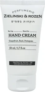 Zielinski & Rozen Grapefruit, Patitgrain Basil Hand Cream, 50ml