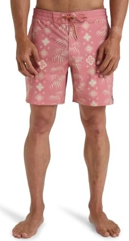 Billabong Good Times 17.5" Lo Tides Badeshorts dusty pink (Herren)