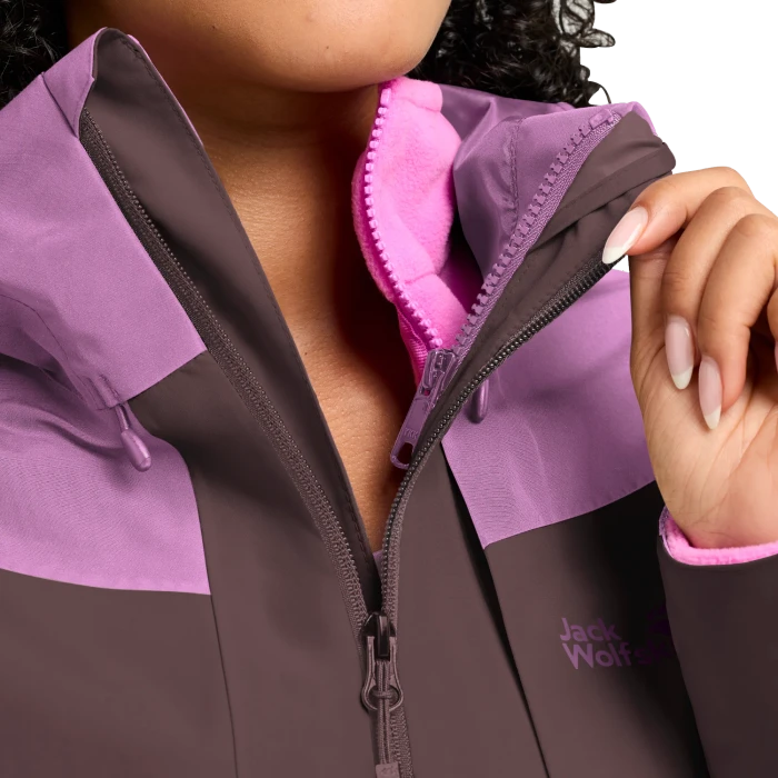 Jack Wolfskin Flextrail 2L Funktionsjacke sheer plum (Damen)
