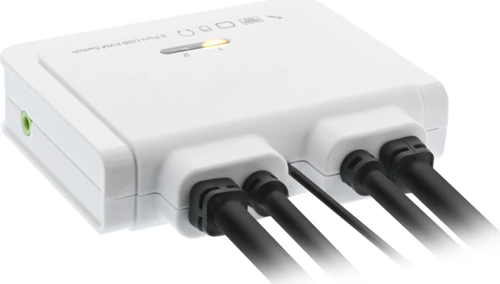 InLine 2-fach DisplayPort/USB-C KVM-Switch