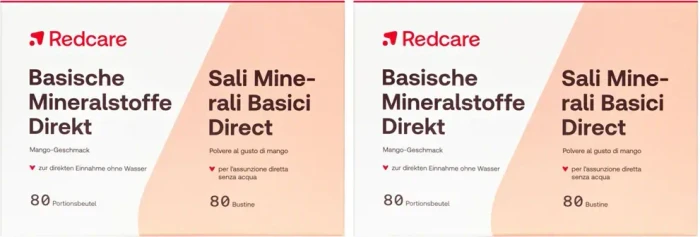Redcare Basische Mineralstoffe Direkt Portionsbeutel, 160 Stück (2x 80 Stück)