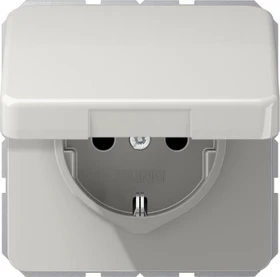 Jung Serie CD SCHUKO Steckdose 16A 250V, lichtgrau
