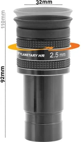 TS Optics HR 2.5mm 1.25"