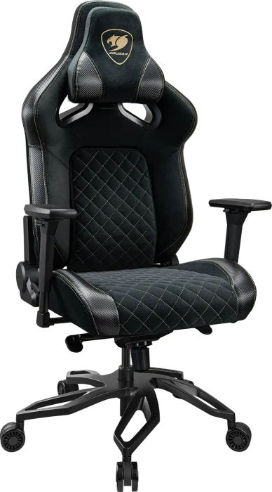 Cougar Titan Pro V2 Gold F CGR-T2F-GLB Gamingstuhl, schwarz/gold