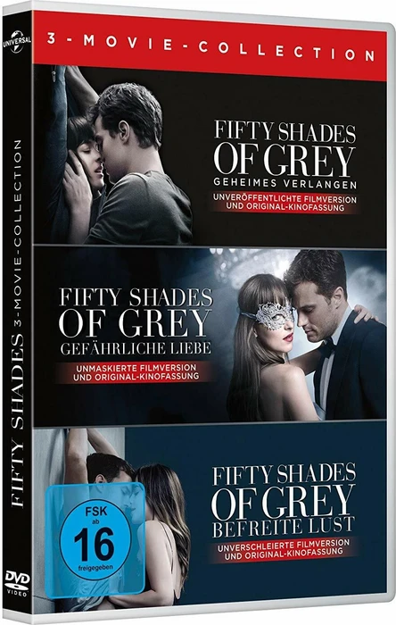 Fifty Shades of Grey - 3-Movie Collection (Special Editions) (DVD)