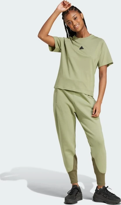 adidas Z.N.E. T-Shirt kurzarm tent green (Damen)
