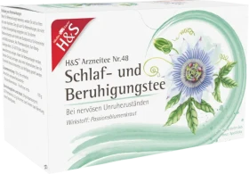 H&S Nr.48 Schlaf- und Beruhigungstee Arzneitee Beutel, 20 Stück