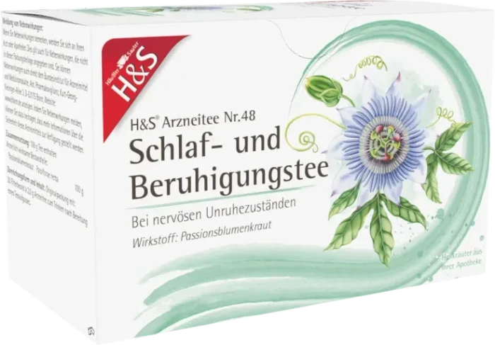 H&S Nr.48 Schlaf- und Beruhigungstee Arzneitee Beutel, 20 Stück