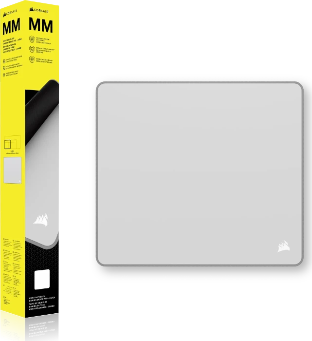Corsair MM Gaming Mouse Pad - Large 450x400mm, grau