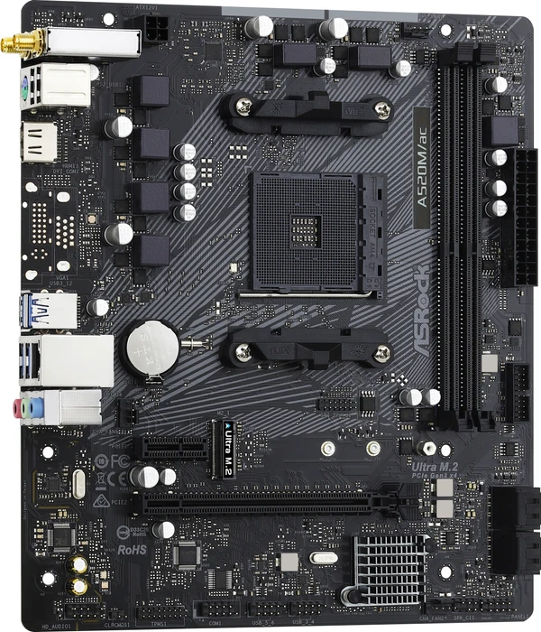 ASRock A520M/ac (AMD AM4)