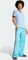 adidas Classic Firebird Loose Trainingshose lang blue glow/auburn (Damen) Vorschaubild